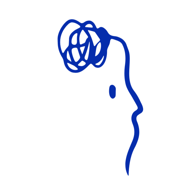an image of thinking person