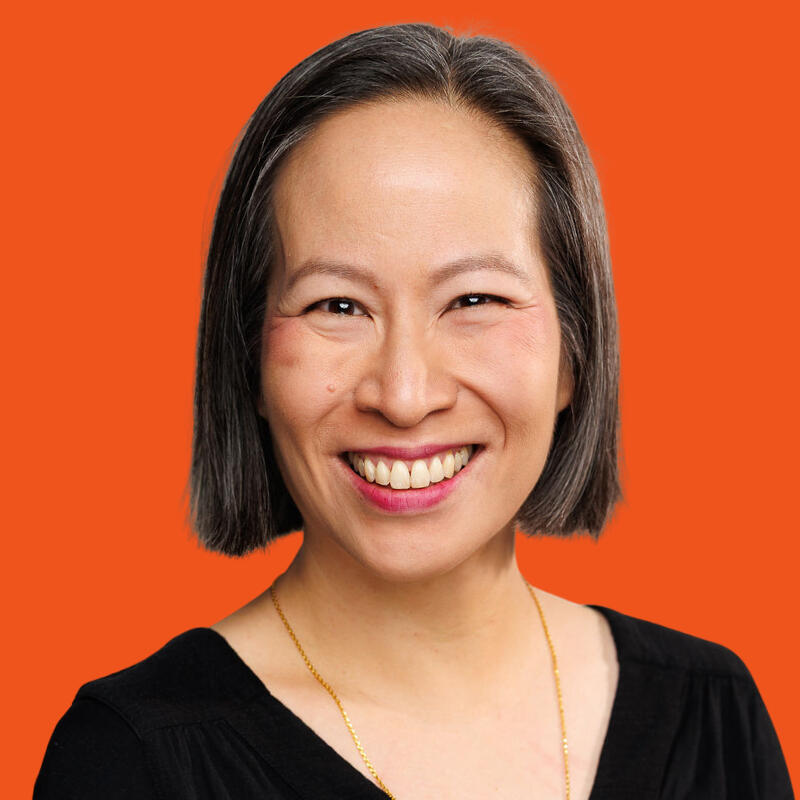 Photo of Eagranie Yuh, white paper writer and podcast consultant